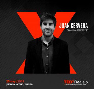 Entrevistamos a uno de los ponentes de TEDxRealejo: Juan Cervera, pianista y compositor granadino