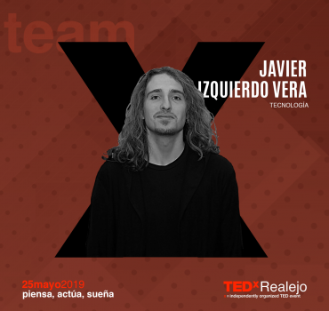 Javier Izquierdo, a cargo de la tecnología de TEDxRealejo 2019